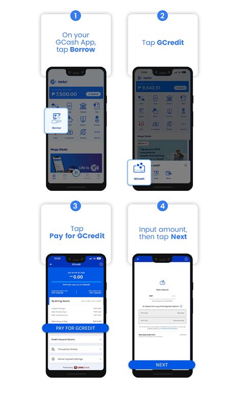 Pay your GCredit dues – GCash Help Center.